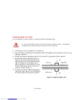 Предварительный просмотр 33 страницы Fujitsu P1620 - LifeBook - Core 2 Duo 1.2 GHz User Manual