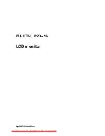 Предварительный просмотр 5 страницы Fujitsu P20-2S Operating Manual