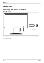 Предварительный просмотр 26 страницы Fujitsu P24W-7 LED Operating Manual