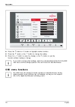 Предварительный просмотр 34 страницы Fujitsu P24W-7 LED Operating Manual