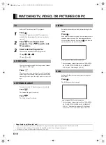 Предварительный просмотр 18 страницы Fujitsu P42XTA51US User Manual