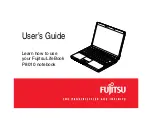 Preview for 2 page of Fujitsu P8010 - LifeBook - Core 2 Duo 1.2 GHz User Manual