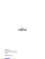 Preview for 4 page of Fujitsu P8110 Operating Manual