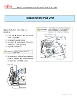 Предварительный просмотр 3 страницы Fujitsu PA03753-0001 Consumable Replacement And Cleaning Instructions