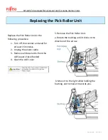 Предварительный просмотр 5 страницы Fujitsu PA03753-0001 Consumable Replacement And Cleaning Instructions