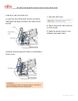 Предварительный просмотр 6 страницы Fujitsu PA03753-0001 Consumable Replacement And Cleaning Instructions