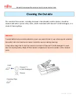 Предварительный просмотр 13 страницы Fujitsu PA03753-0001 Consumable Replacement And Cleaning Instructions