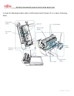 Предварительный просмотр 17 страницы Fujitsu PA03753-0001 Consumable Replacement And Cleaning Instructions