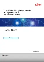 Fujitsu PCI Gigabit Ethernet User Manual preview