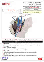 Fujitsu PFU fi-5110C Cleaning Instructions preview