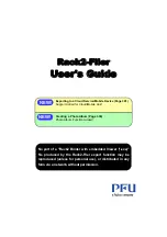 Preview for 1 page of Fujitsu PFU Rack2-Filer User Manual