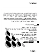 Fujitsu PG-HDH61A User Manual preview