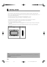 Предварительный просмотр 6 страницы Fujitsu Plasmavision HE4VS01W User Manual