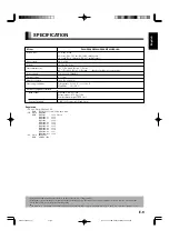 Предварительный просмотр 9 страницы Fujitsu Plasmavision HE4VS01W User Manual