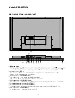 Preview for 14 page of Fujitsu PlasmaVision P42HHA30WS Service Manual