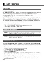 Preview for 4 page of Fujitsu Plasmavision PDS4211 User Manual