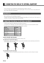 Preview for 16 page of Fujitsu Plasmavision PDS4211 User Manual