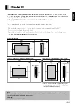Предварительный просмотр 9 страницы Fujitsu Plasmavision PDS4213 User Manual