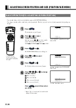 Предварительный просмотр 30 страницы Fujitsu Plasmavision PDS4213 User Manual