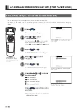 Предварительный просмотр 32 страницы Fujitsu Plasmavision PDS4221 User Manual