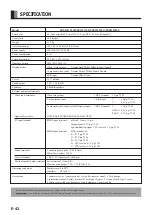 Предварительный просмотр 44 страницы Fujitsu Plasmavision PDS4221 User Manual