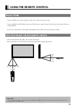 Предварительный просмотр 12 страницы Fujitsu Plasmavision PDS4229 User Manual