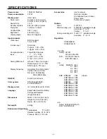 Preview for 5 page of Fujitsu Plasmavision PDS4229W-B Service Manual