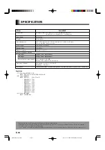 Предварительный просмотр 10 страницы Fujitsu Plasmavision W P42HHS30E User Manual