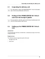 Предварительный просмотр 29 страницы Fujitsu PRIMECENTER M1 19-inch Rack User Manual