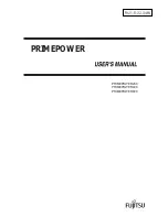 Fujitsu Primepower200 User Manual preview