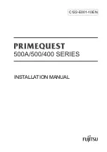 Fujitsu PRIMEQUEST 400 Series Installation Manual предпросмотр