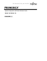 Fujitsu Primergy BX620 S2 System Configuration And Order-Information Manual preview