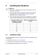 Preview for 29 page of Fujitsu PRIMERGY BX620 S4 Operating Manual