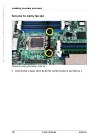 Preview for 28 page of Fujitsu PRIMERGY BX620 S6 Options Manual