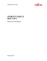 Fujitsu PRIMERGY BX900 S1 Operating Manual preview