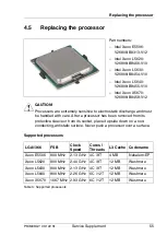 Preview for 57 page of Fujitsu PRIMERGY CX122 S1 Service Supplement Manual