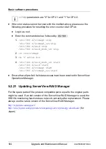 Preview for 104 page of Fujitsu PRIMERGY CX2550 M4 Upgrade And Maintenance Manual