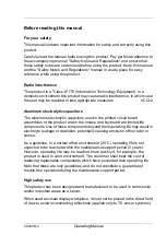 Preview for 3 page of Fujitsu PRIMERGY CX400 M4 Operating Manual