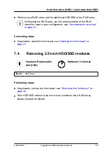 Preview for 115 page of Fujitsu PRIMERGY CX400 M6 Upgrade And Maintenance Manual