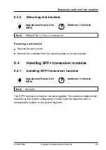 Предварительный просмотр 121 страницы Fujitsu PRIMERGY GX2570 M6 Upgrade And Maintenance Manual