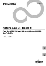 Preview for 1 page of Fujitsu PRIMERGY LTO4 User Manual