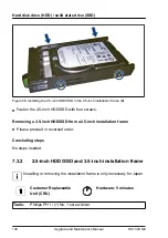 Предварительный просмотр 136 страницы Fujitsu PRIMERGY RX1330 M4 Upgrade And Maintenance Manual