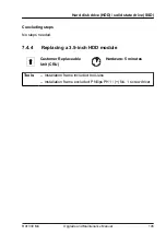 Предварительный просмотр 145 страницы Fujitsu PRIMERGY RX1330 M4 Upgrade And Maintenance Manual