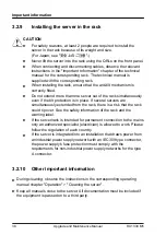 Preview for 38 page of Fujitsu PRIMERGY RX1330 M5 Upgrade And Maintenance Manual