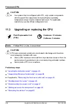 Preview for 232 page of Fujitsu PRIMERGY RX1330 M5 Upgrade And Maintenance Manual