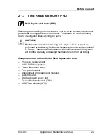 Preview for 25 page of Fujitsu PRIMERGY RX200 S8 Upgrade And Maintenance Manual