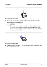 Preview for 27 page of Fujitsu PRIMERGY RX220 Options Manual