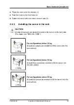 Preview for 45 page of Fujitsu PRIMERGY RX2450 M1 Upgrade And Maintenance Manual