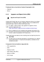 Preview for 27 page of Fujitsu PRIMERGY RX2540 M6 Upgrade And Maintenance Manual