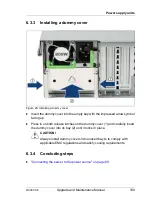 Предварительный просмотр 109 страницы Fujitsu PRIMERGY RX300 S8 Upgrade And Maintenance Manual